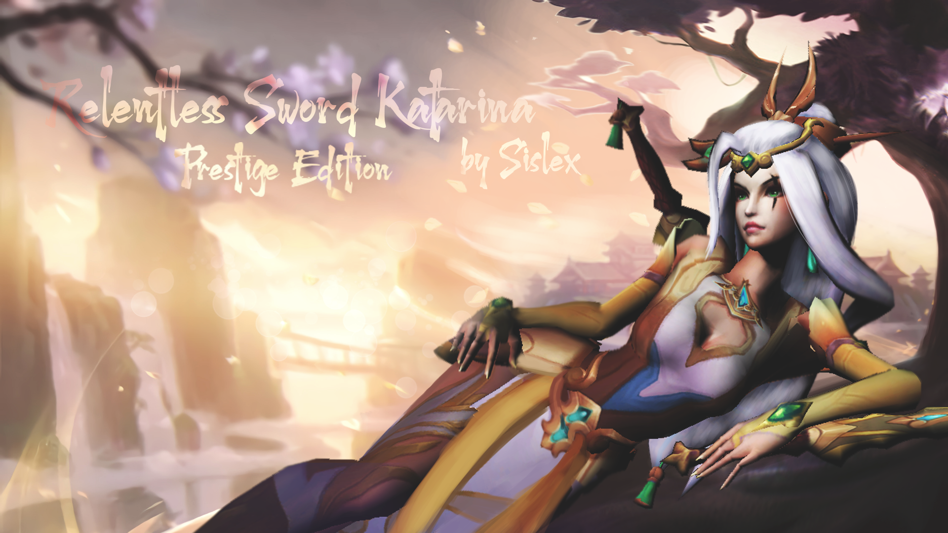 Relentless Sword Katarina Prestige Edition